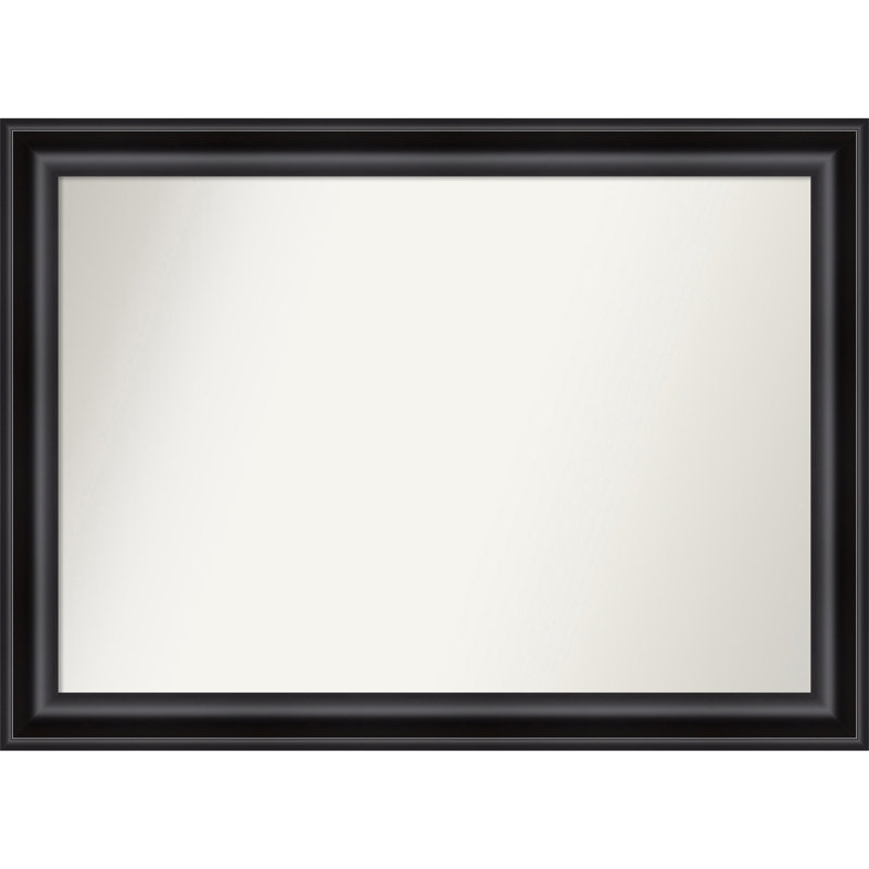 Miroir d'appoint mural en plastique Churchton, 34,75 po x 47,75 po