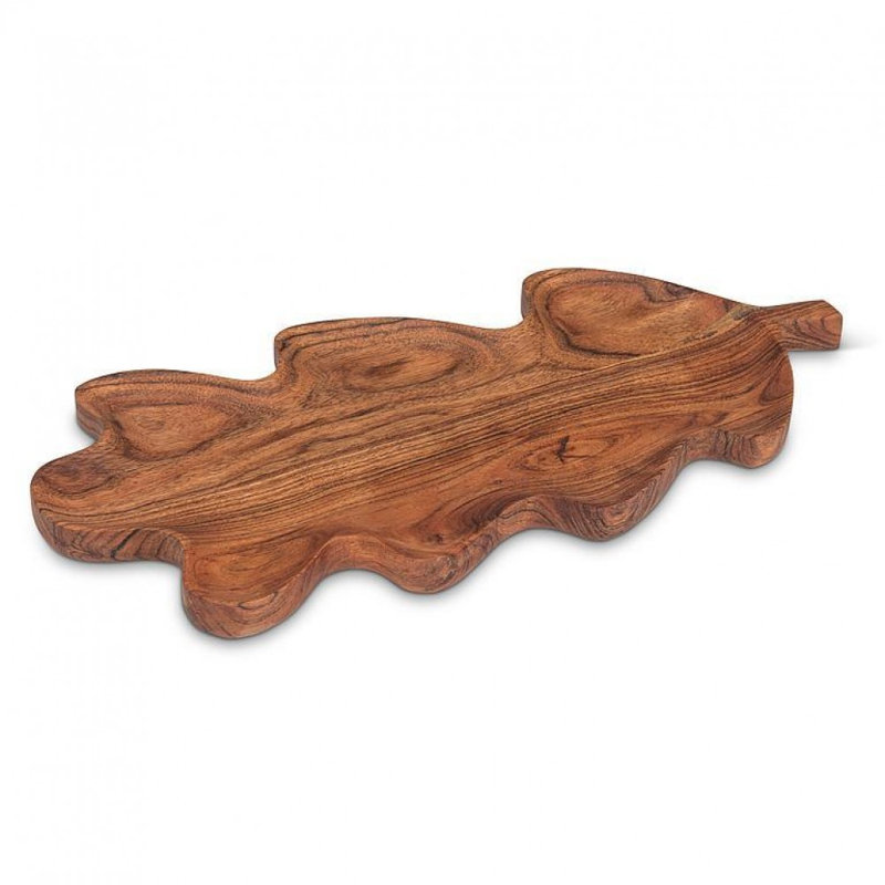 Medium Long Oak Leaf Shaped Tray