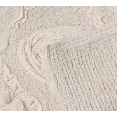 Schoenberger 100% Cotton Contour Bath Mat 20"x20"