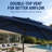 15 ft Rectangular Patio Umbrella with Base-130370818