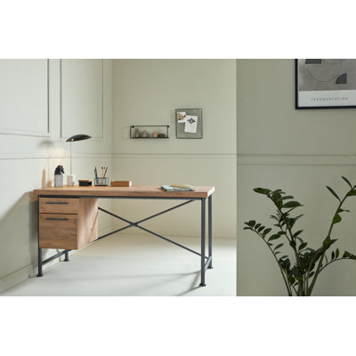 Frandsen Metal Base Writing Desk