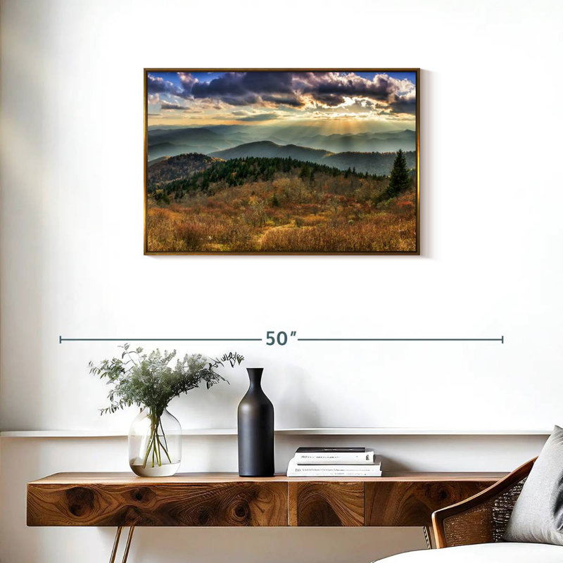 Parc national des Great Smoky Mountains, Cadre flottant doré, 31 po x 21 po