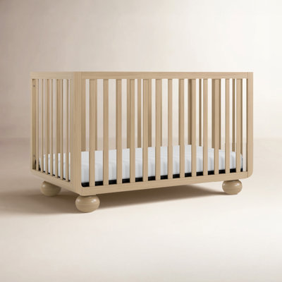 Amalfi Deluxe 5-In-1 Convertible Crib With Bonus Toddler Guardrail