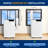 Single Duct Portable Air Conditioner And Heater - 14000 BTU Cooling Capacity (ASHRAE) Compact Home A/C Cooling And Heating Unit With Smart Wi-Fi Control, Built-In Dehumidifier & Fan Modes, Includes Window Mount Kit (White)