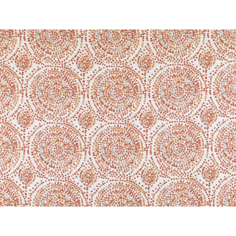 Tissu en mélange de coton Alhambra, Orange