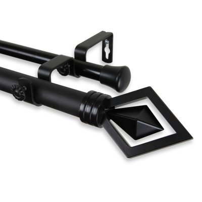 Moeller Adjustable Double Curtain Rod