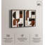 «Neutral Luxe Boho Art», ensemble de 2 impressions sur toile par -568961172-568961161-568961152