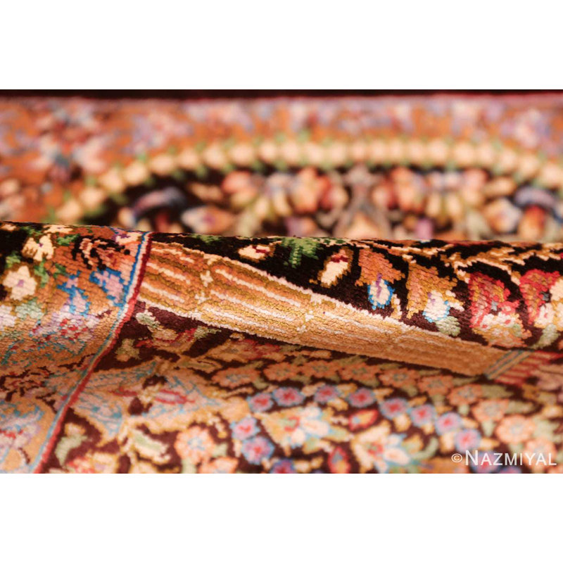 Persian Silk Oriental Area Rug