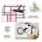 1PC Pink White Geometric Grid Modern area rugs for Living Room, Soft Comfortable, Suitable for all seasons, easy-to-maintain, machine washable Indoor floor mat, Under Table Farmhouse suitable for entryway, bedroom, dining room, patio, kitchen, Home-129164084