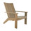 Ashland N-Dura Wood Outdoor Adirondack Lounge Chair - Natural