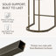 Tabouret de bar moderne 35 po-946906971