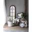 Art French Country Home Decor - 5 articles: plante artificielle, vase, plateaux, tabouret, table d'appoint contemporaine avec tabouret et inclus