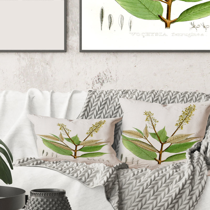 Housse et insert de coussin brésilien en V