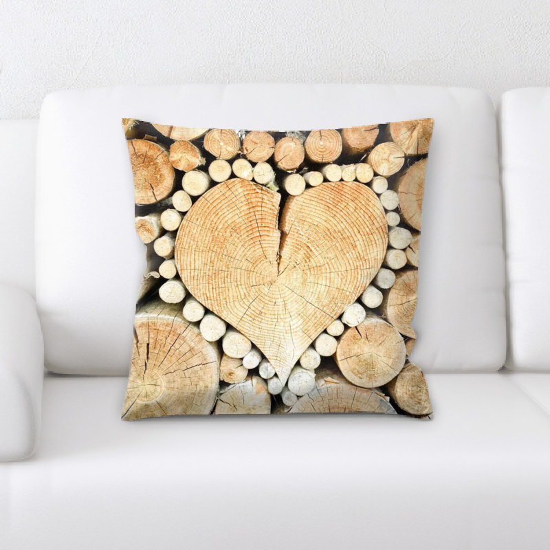 Coussin décoratif cardiaque