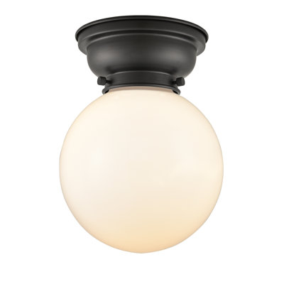 Chippewa Glass Flush Mount