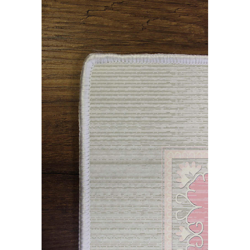 Premium Woven Area Rug, 100% Polyester, 4.6 x 7.2 ft | Antibacterial, Non-Slip PVC Dot Underside | 3D Digital Printing, Machine Washable, Pile Height: 0.3 in | Ideal for Living Room, Bedroom, and Dining Spaces