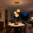 Triple-tier Gradient Glass Pendant Light - Adjustable Length / E26 Base / Wall Switch Control