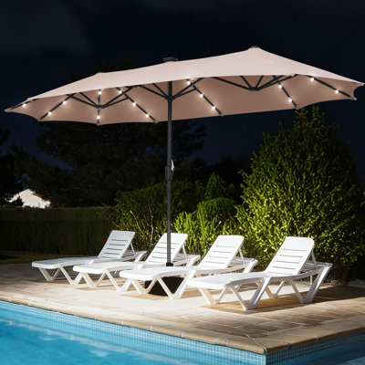 Parasol de marché rectangulaire 13 pi Hopkinton
