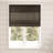 ARLO BLINDS Dali Walnut Sheer Bamboo Roman Shades-630087136