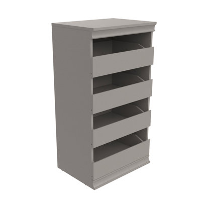 Modular Storage 21.38" W Drawer Unit with 4 Drawers