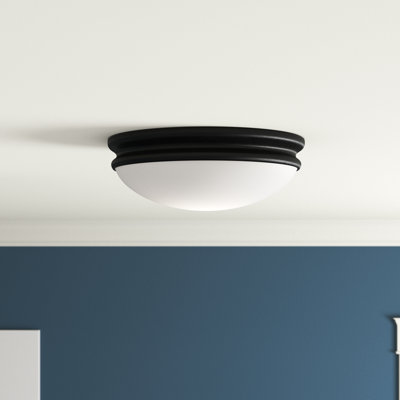 Plafonnier encastré 3 lumières 14 po 