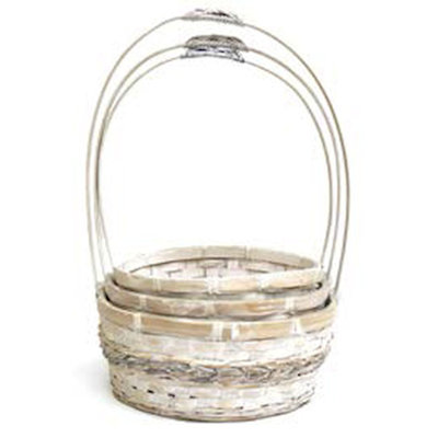 August Grove® Ceirra Bamboo Decorative Basket