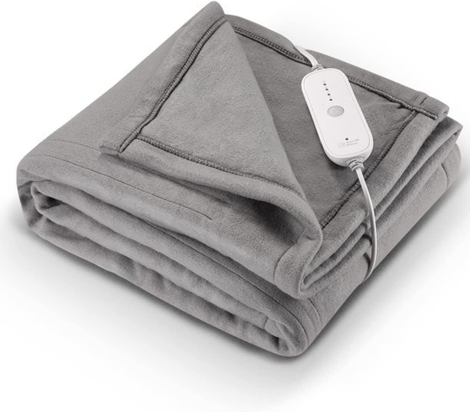 MaxKare Throw Blanket Electric Heated Blanket Throw with 6Hour Auto
