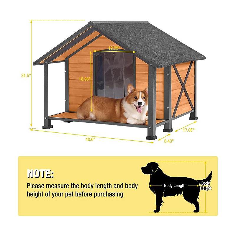 Portable Igloo Style Dog House, 80cm H x 103.1cm W x 87cm D