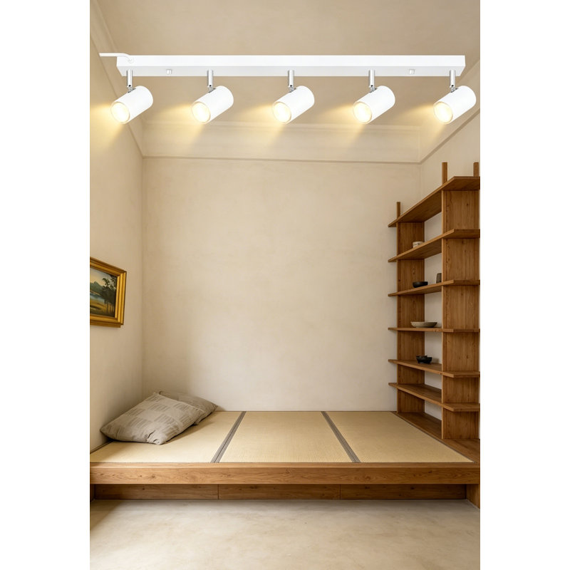 Ensemble d'éclairage de plafond à brancher sur rail, projecteur mural moderne avec cordon