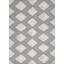 Textures Wool Geometric Area Rug in Gray-63599132