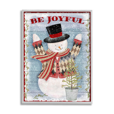 Arbre de Noël neige d’hiver par Beth Albert-impression d’art graphique