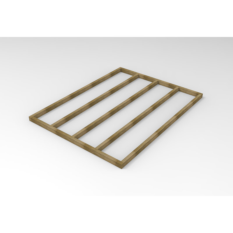 Shed Base Pressure Treated, 7.5cm H x 182.6cm W x 236cm D