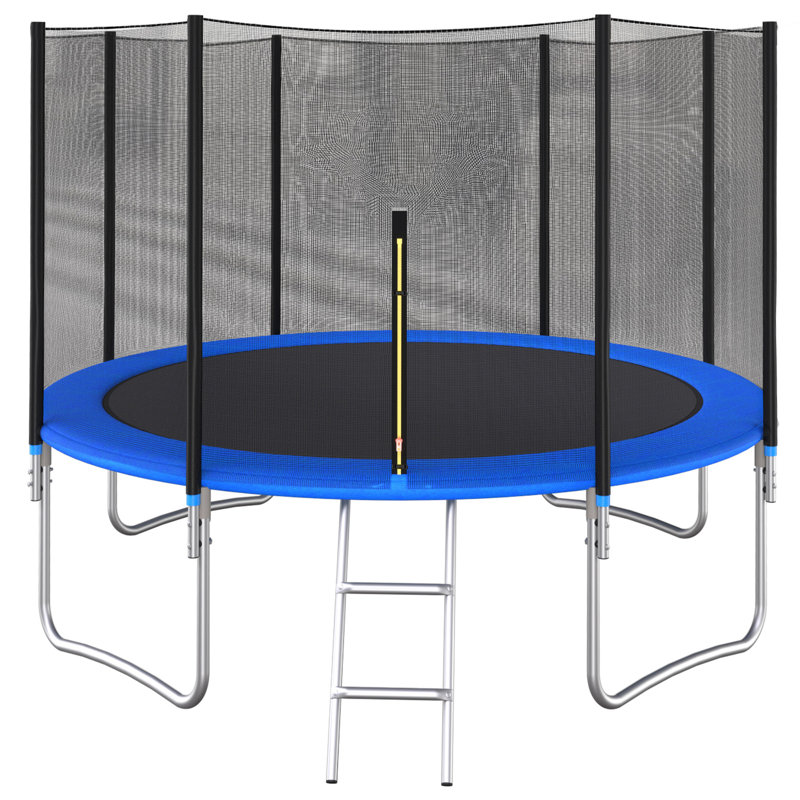 FILET DE SÉCURITÉ EXTÉRIEUR DE 12 PI TRAMPOLINE AVEC Cerceau de basketball
