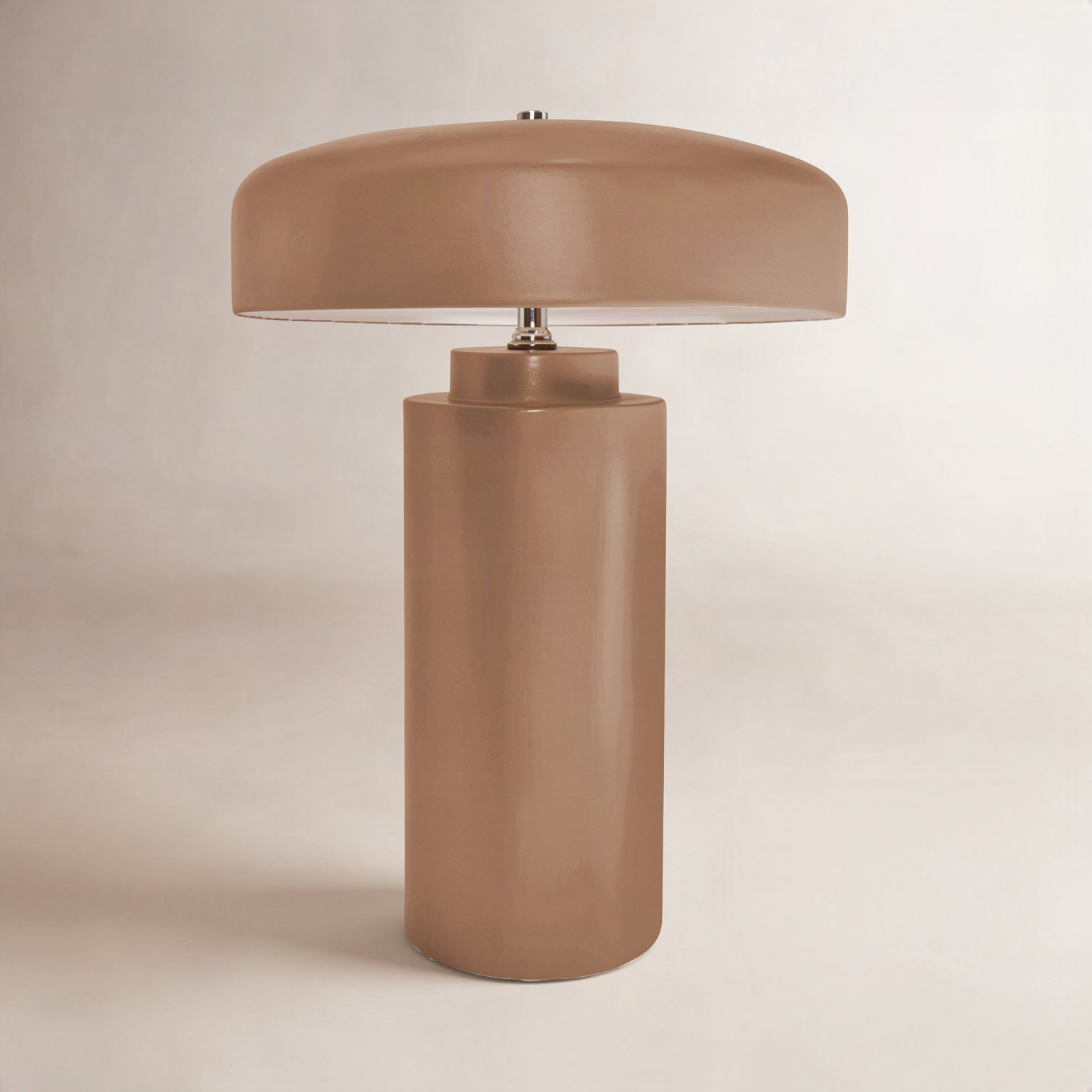 Hardacre Ceramic Table Lamp, Adobe