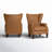 Ameliah Genuine Leather Wingback Chair-207342222