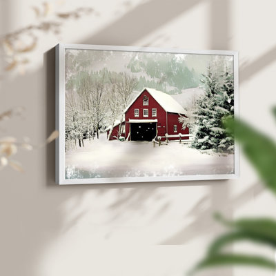«Chirstmas Art» - DCC XXXII - Reproduction encadrée - Restickable