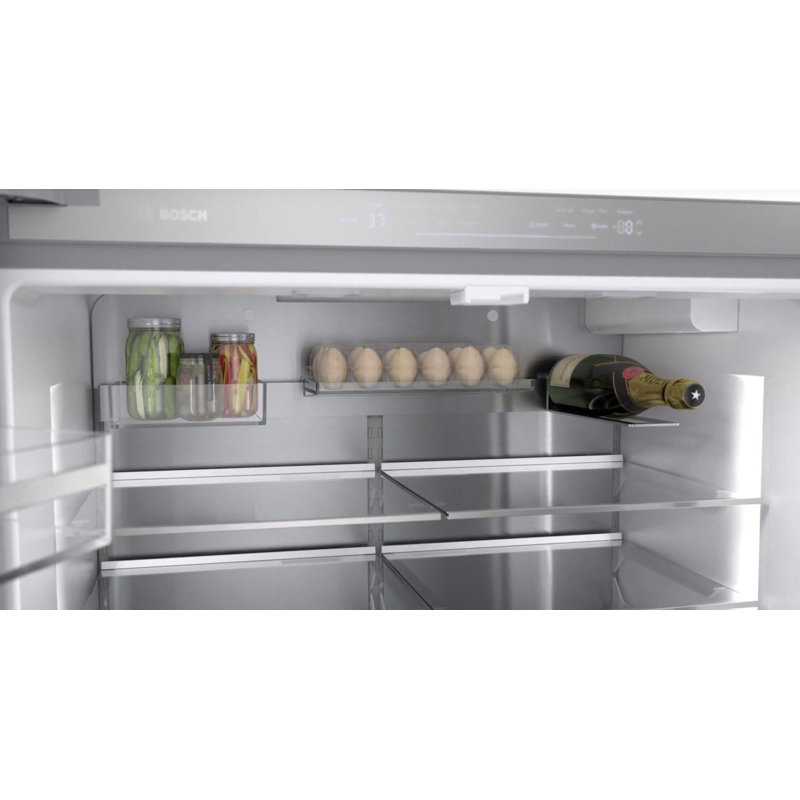 800 Series 20.5 cu. ft. Smart Energy Star Counter Depth French Door Refrigerator with FlexBar