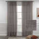 Linen Sheer Extra Long & Extra Wide Custom Made Single Panel