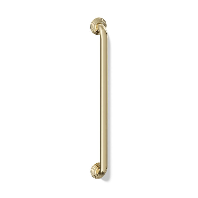 Traditional Grab Bar, Vibrant French Gold, 24"W