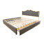 Lit plateforme tapissier en bois massif Kimoria-1817297898-1817297911