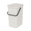 Poubelle de recyclage en plastique Sort & Go de Brabantia, 3,2 gallons-93819344