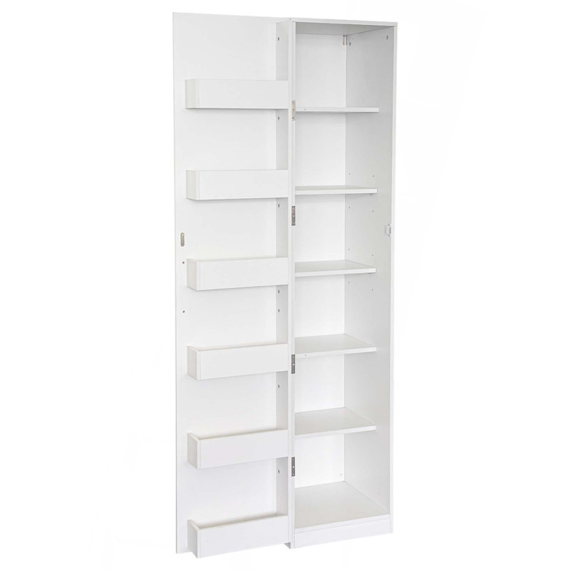 Armoire de cuisine autoportante avec portes et tablettes