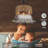 18" Boho Rattan Caged Ceiling Fan with Lights and Remote Control, Quiet DC Motor, 6-Speed and Timer