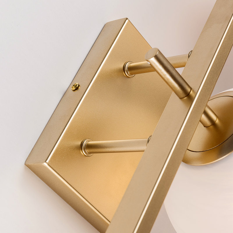 Éclairage pour meuble-lavabo à intensité variable Lio, Or poli, 3