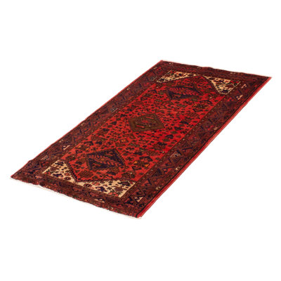 Anzaldua Red Rug 3'6" x 6'3"