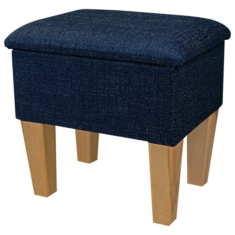 Solid + Manufactured Wood Accent Stool