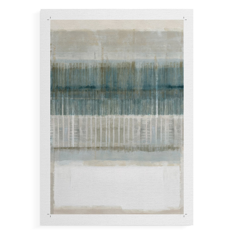 Misty Island III - Impression sur toile seulement - NON-CADRE, H 18 po x l 12 po