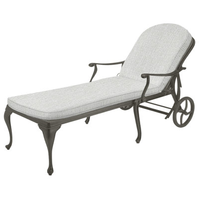 Provance 78.38" Long Reclining Single Chaise with Cushions