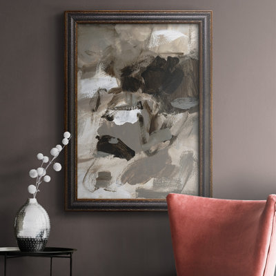 Mocha II - Single Picture Frame Painting on Canvas