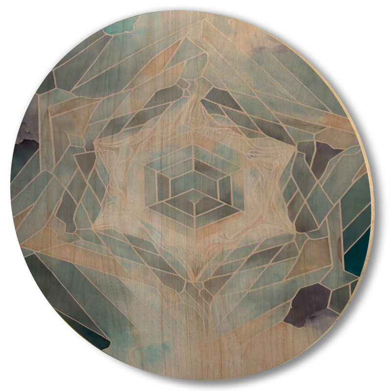 Fundamental Patterns Sacred Geometry VII - Print, 36" H x 36" W x 1" D
